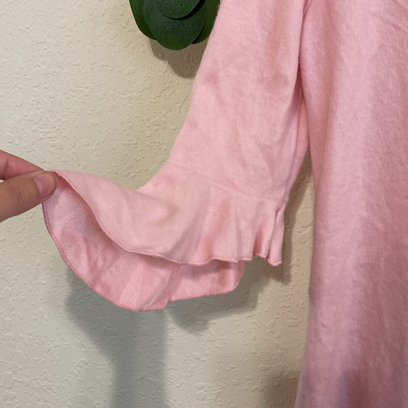 NWT Vintage Y2K Pink Sequined Open-Front Cardigan💕 - Picture 4 of 7